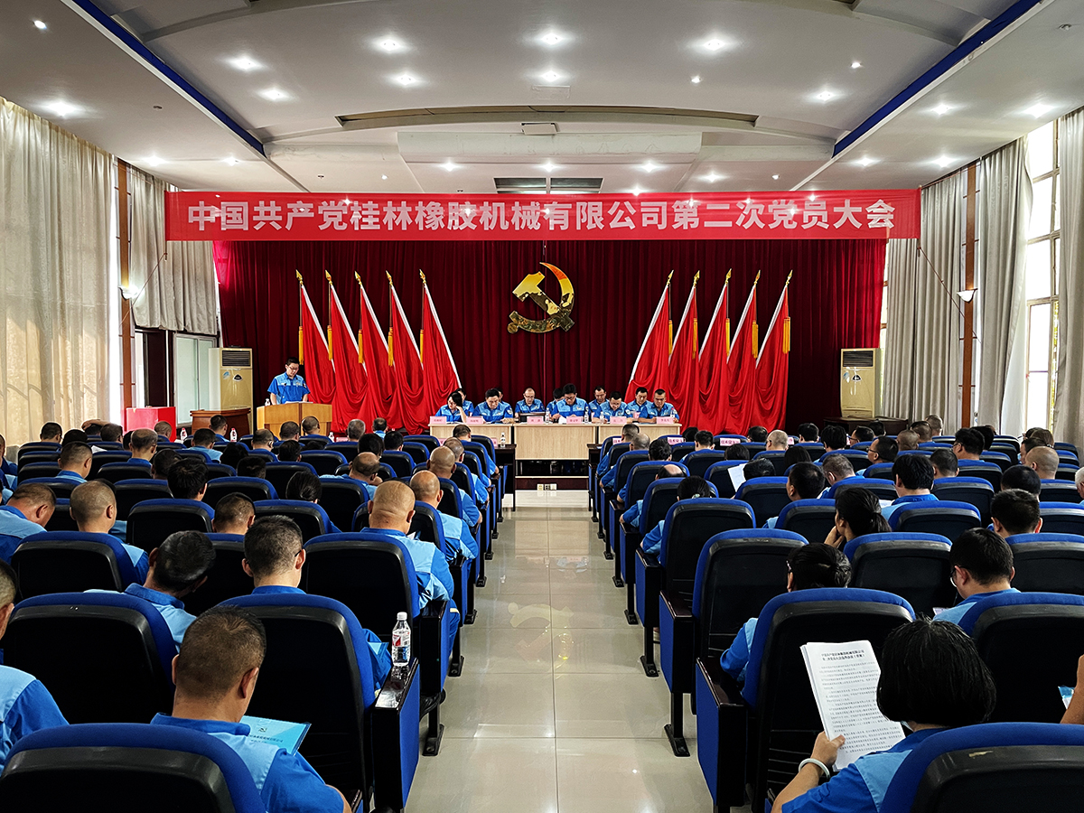 中化橡機桂林基地召開黨員大會圓滿完成換屆選舉工作